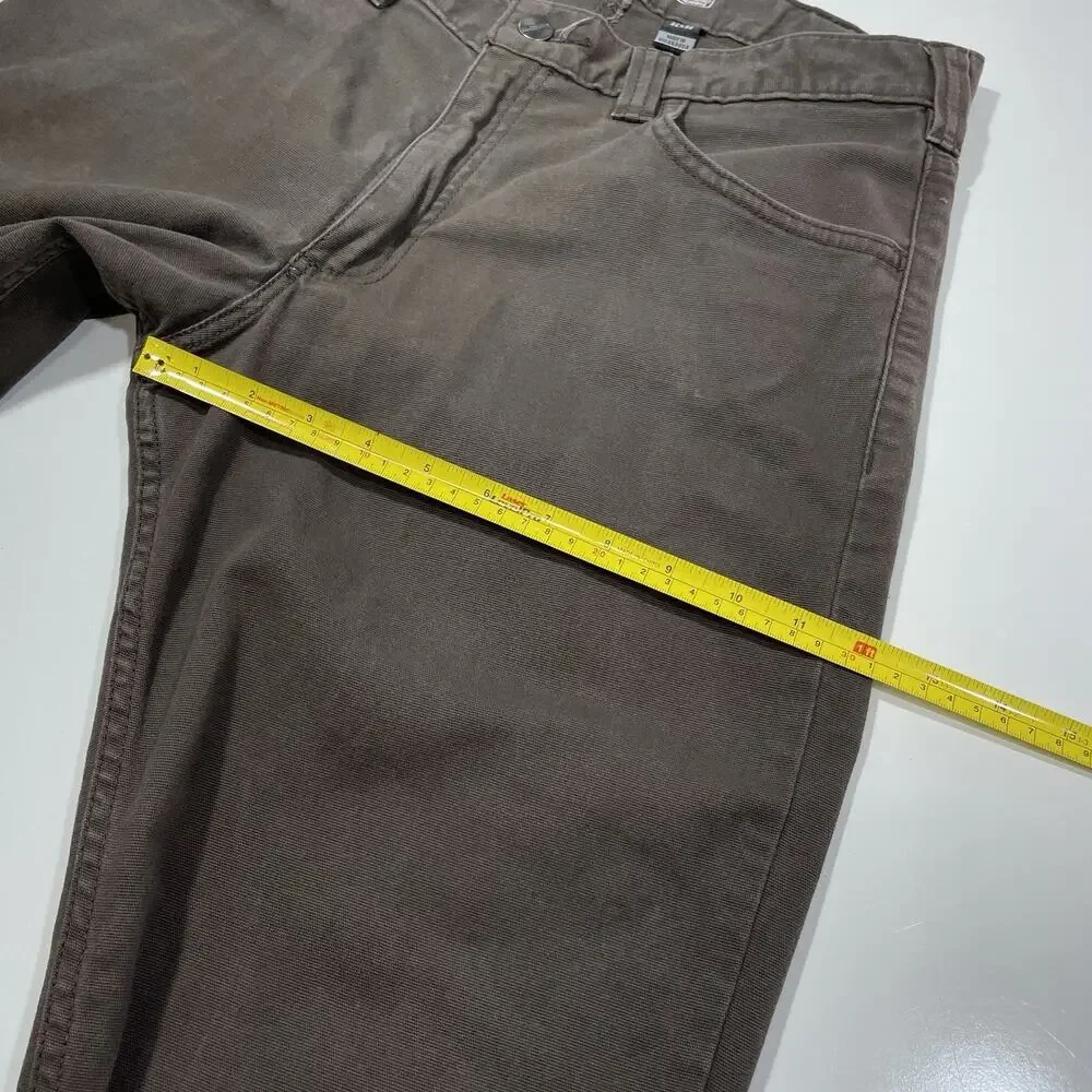 Carhartt Men’s Relaxed Fit Carpenter Casual Work Pants Brown Utility 32x30